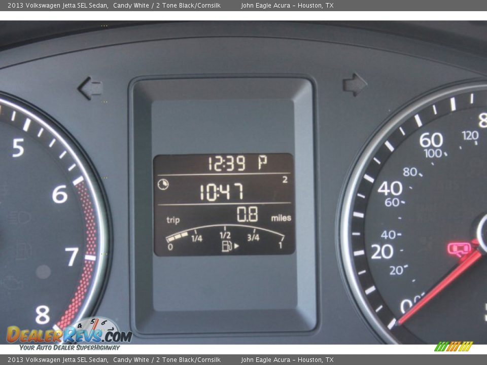 2013 Volkswagen Jetta SEL Sedan Candy White / 2 Tone Black/Cornsilk Photo #29