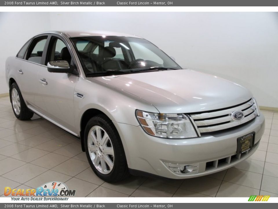 2008 Ford Taurus Limited AWD Silver Birch Metallic / Black Photo #1