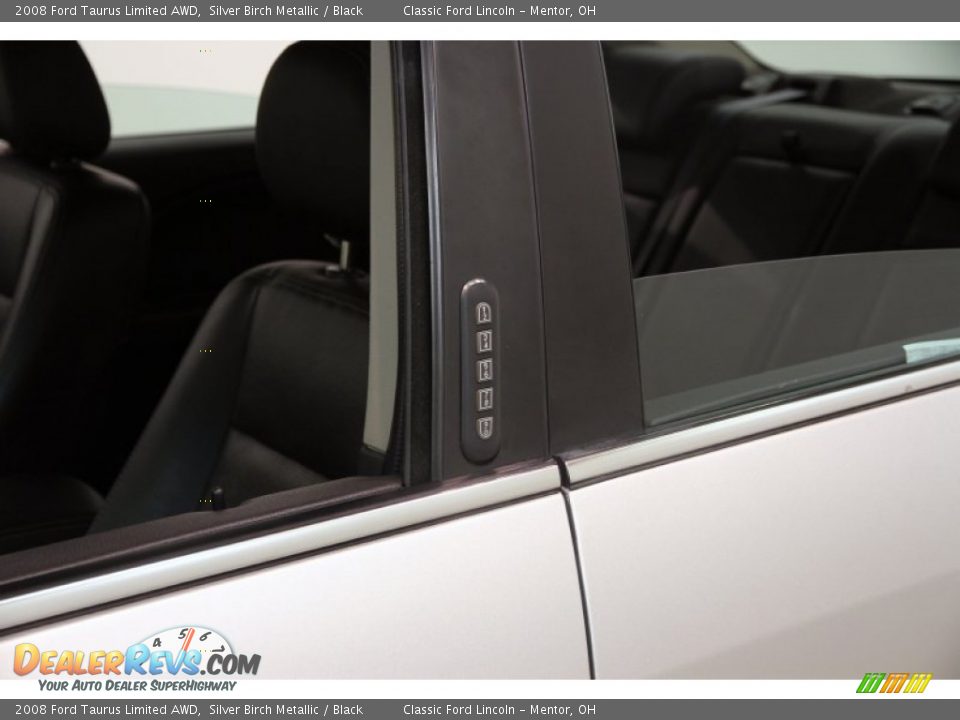 2008 Ford Taurus Limited AWD Silver Birch Metallic / Black Photo #4