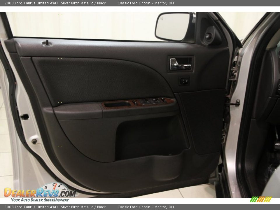 2008 Ford Taurus Limited AWD Silver Birch Metallic / Black Photo #5