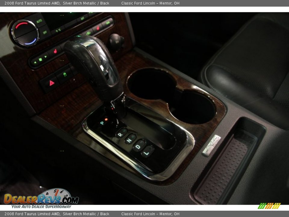 2008 Ford Taurus Limited AWD Silver Birch Metallic / Black Photo #10