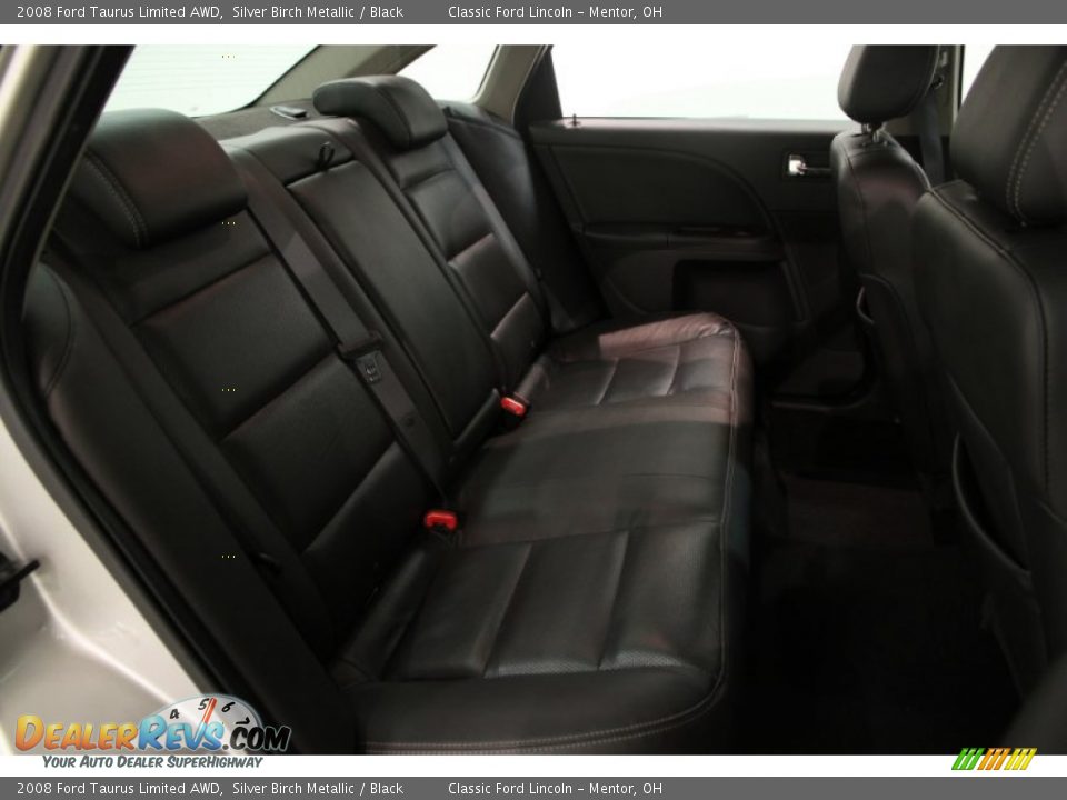 2008 Ford Taurus Limited AWD Silver Birch Metallic / Black Photo #12