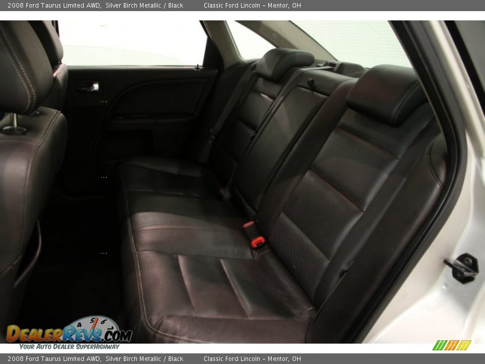 2008 Ford Taurus Limited AWD Silver Birch Metallic / Black Photo #13