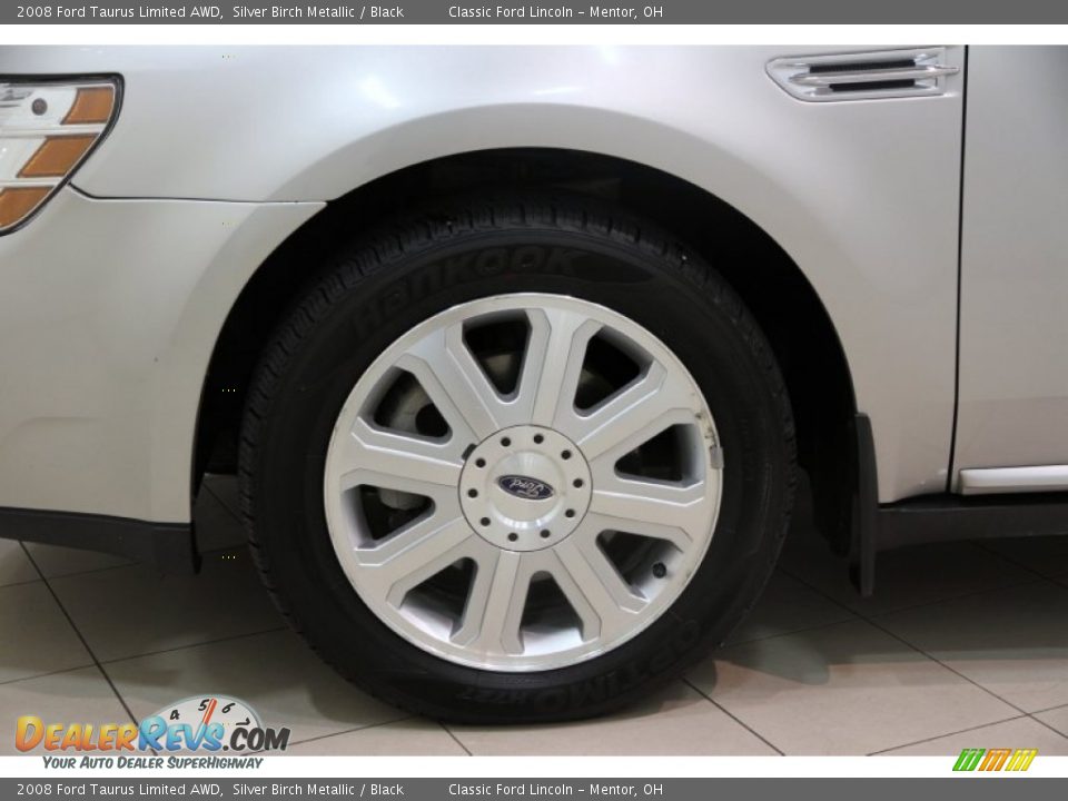 2008 Ford Taurus Limited AWD Silver Birch Metallic / Black Photo #16
