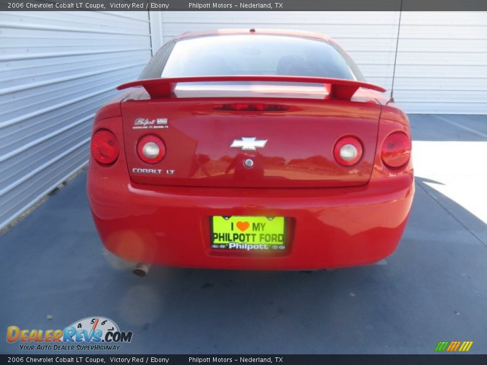 2006 Chevrolet Cobalt LT Coupe Victory Red / Ebony Photo #5
