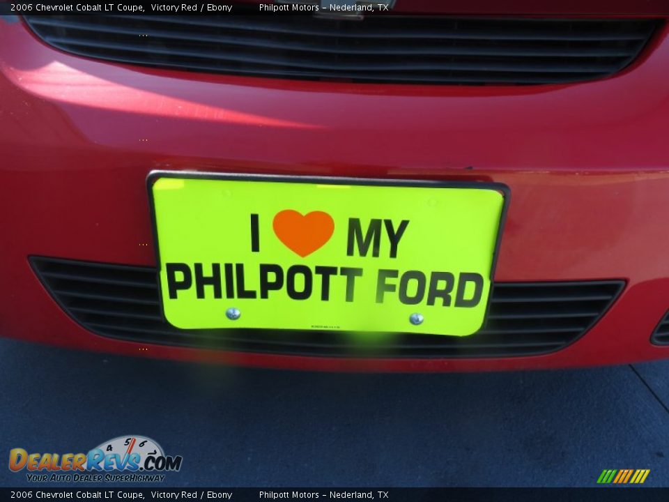 2006 Chevrolet Cobalt LT Coupe Victory Red / Ebony Photo #11
