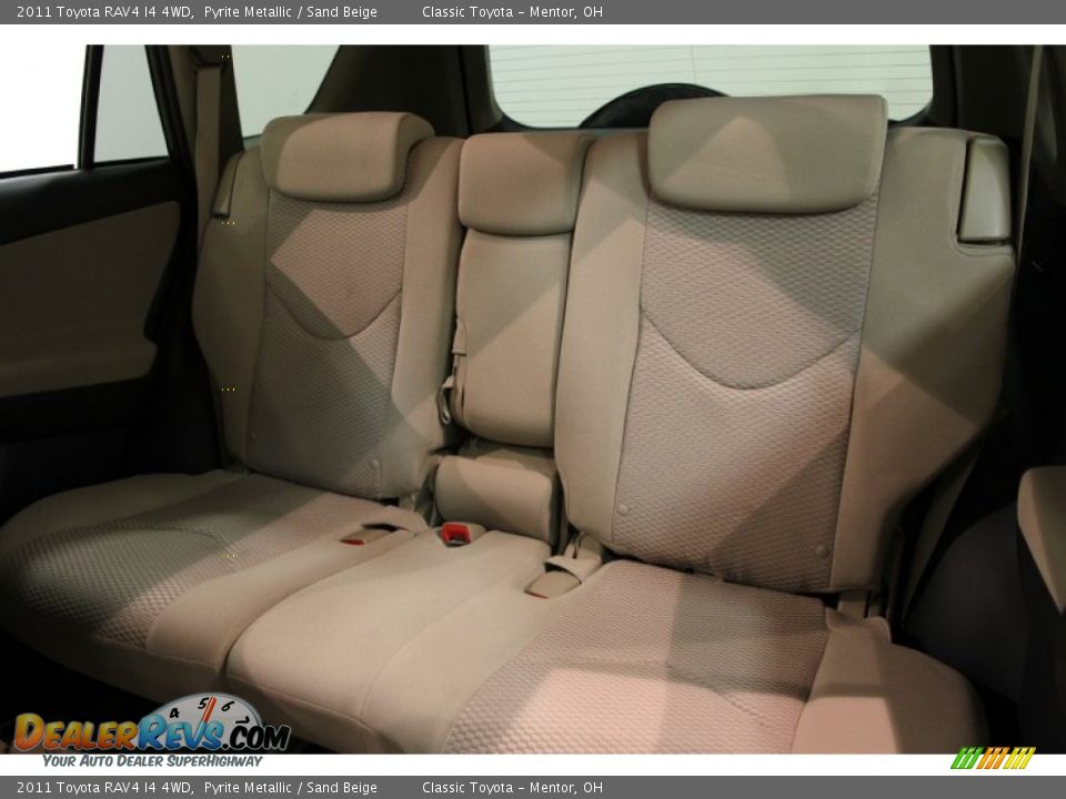 2011 Toyota RAV4 I4 4WD Pyrite Metallic / Sand Beige Photo #15