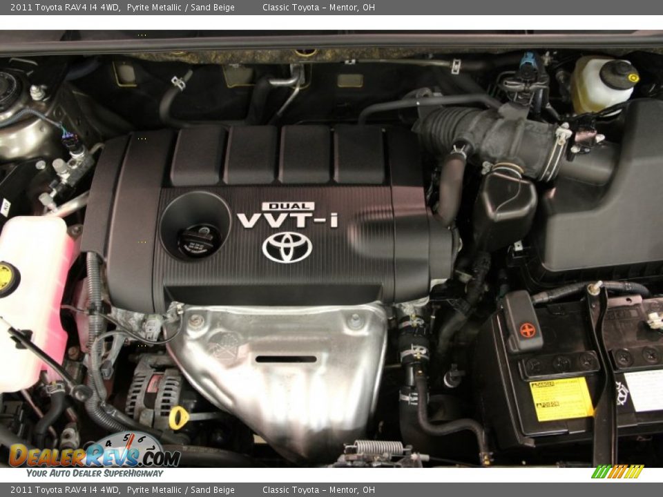 2011 Toyota RAV4 I4 4WD Pyrite Metallic / Sand Beige Photo #18