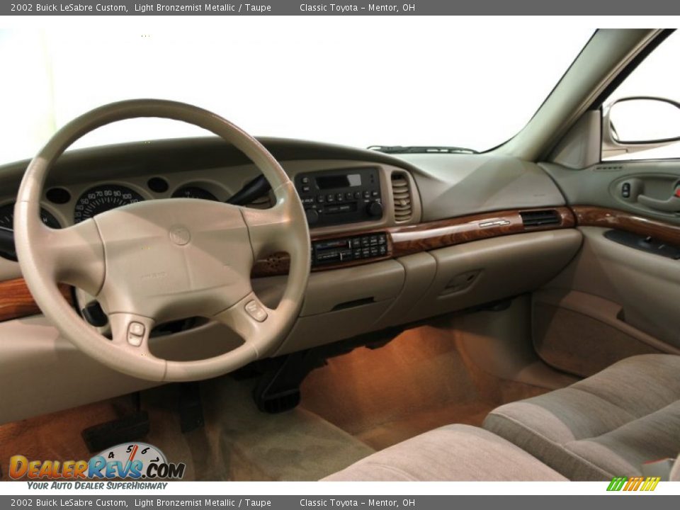 2002 Buick LeSabre Custom Light Bronzemist Metallic / Taupe Photo #7