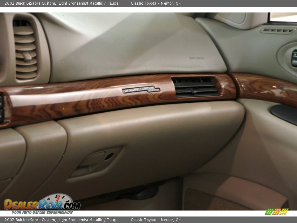 2002 Buick LeSabre Custom Light Bronzemist Metallic / Taupe Photo #8