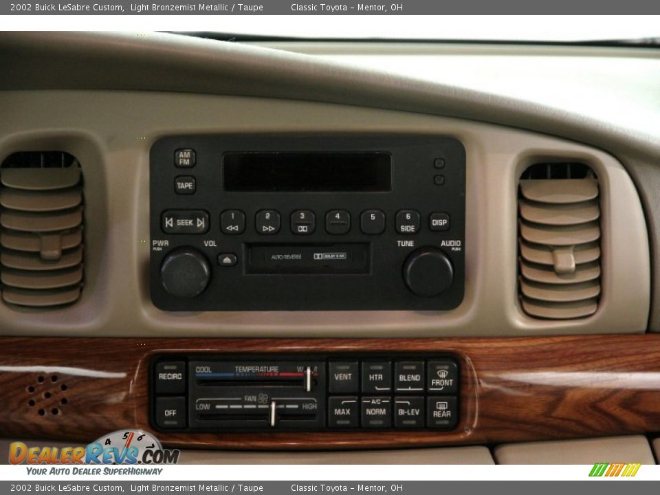 2002 Buick LeSabre Custom Light Bronzemist Metallic / Taupe Photo #12