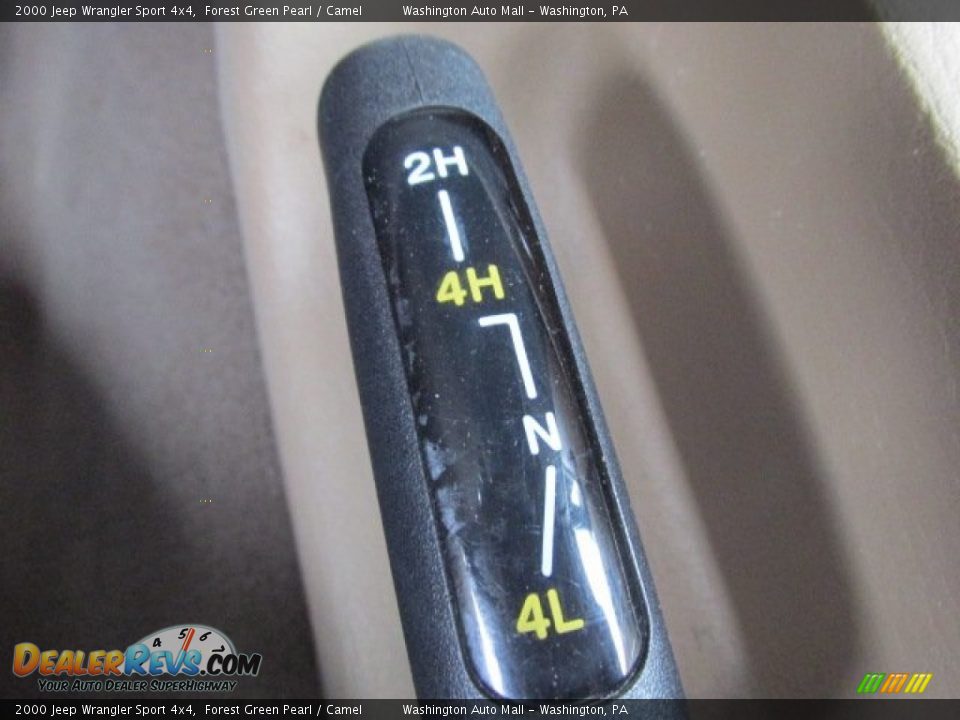 2000 Jeep Wrangler Sport 4x4 Forest Green Pearl / Camel Photo #15