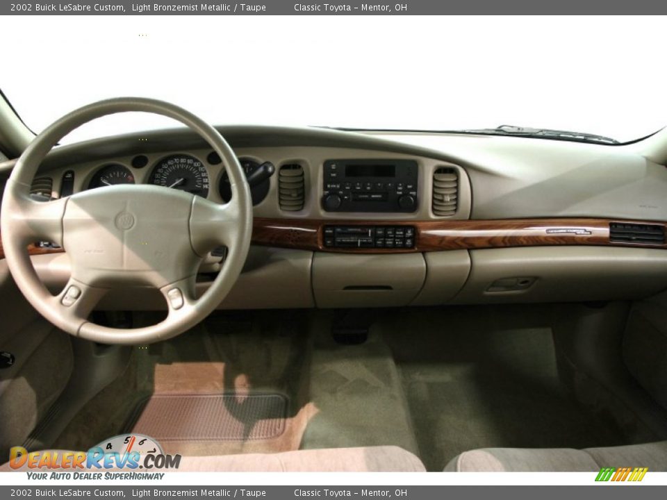 2002 Buick LeSabre Custom Light Bronzemist Metallic / Taupe Photo #19