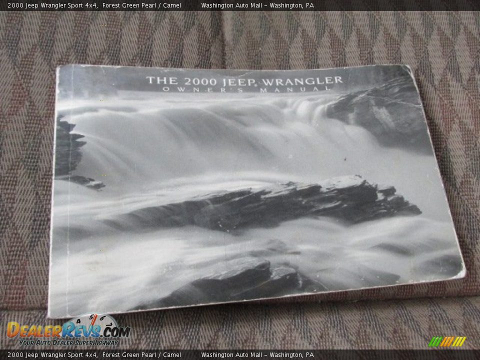 2000 Jeep Wrangler Sport 4x4 Forest Green Pearl / Camel Photo #18