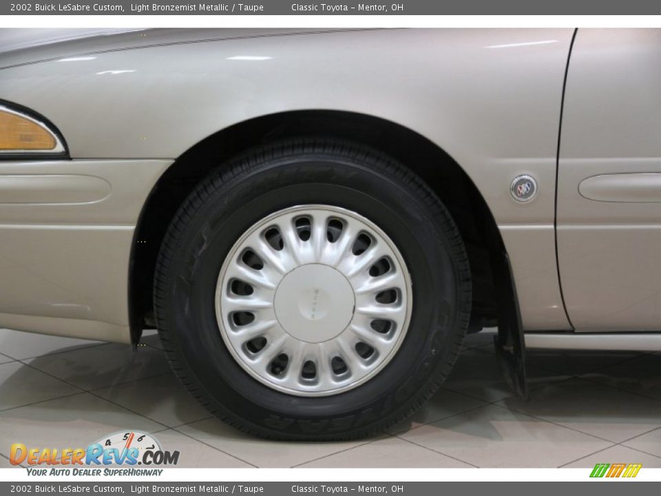 2002 Buick LeSabre Custom Light Bronzemist Metallic / Taupe Photo #22
