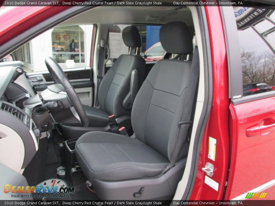 Front Seat of 2010 Dodge Grand Caravan SXT Photo #12