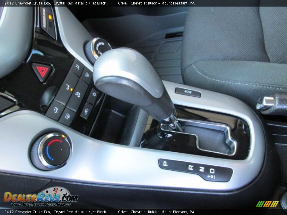 2012 Chevrolet Cruze Eco Crystal Red Metallic / Jet Black Photo #16