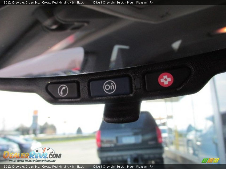 2012 Chevrolet Cruze Eco Crystal Red Metallic / Jet Black Photo #19