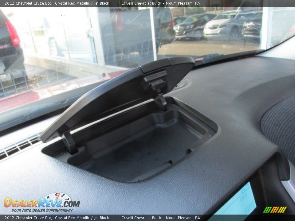 2012 Chevrolet Cruze Eco Crystal Red Metallic / Jet Black Photo #20