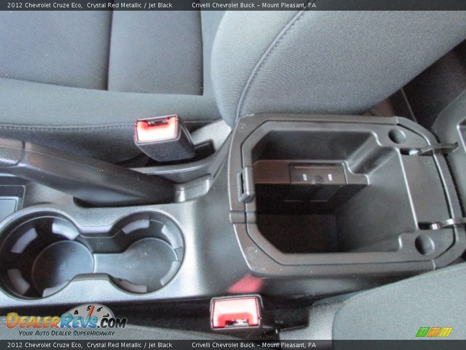 2012 Chevrolet Cruze Eco Crystal Red Metallic / Jet Black Photo #21
