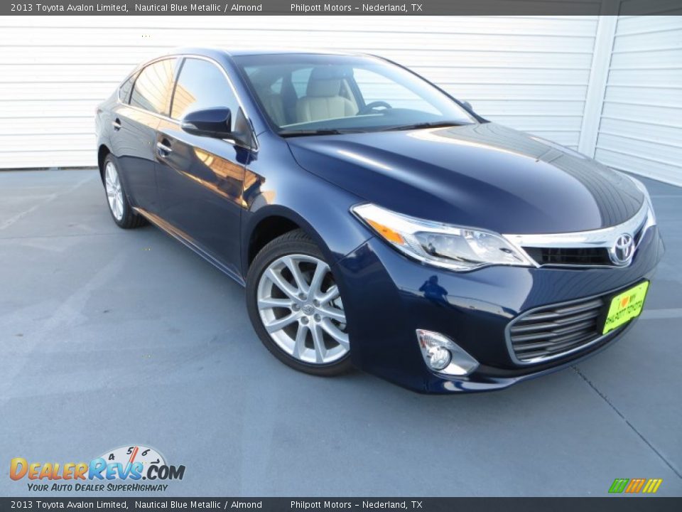 2013 Toyota Avalon Limited Nautical Blue Metallic / Almond Photo #1