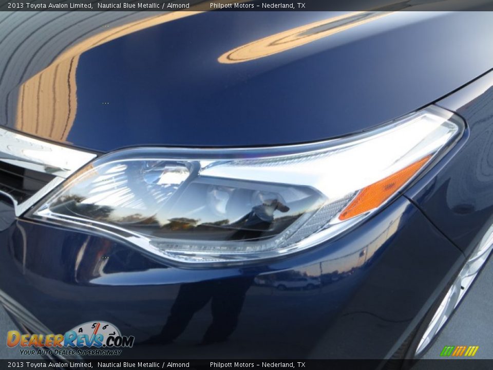 2013 Toyota Avalon Limited Nautical Blue Metallic / Almond Photo #9