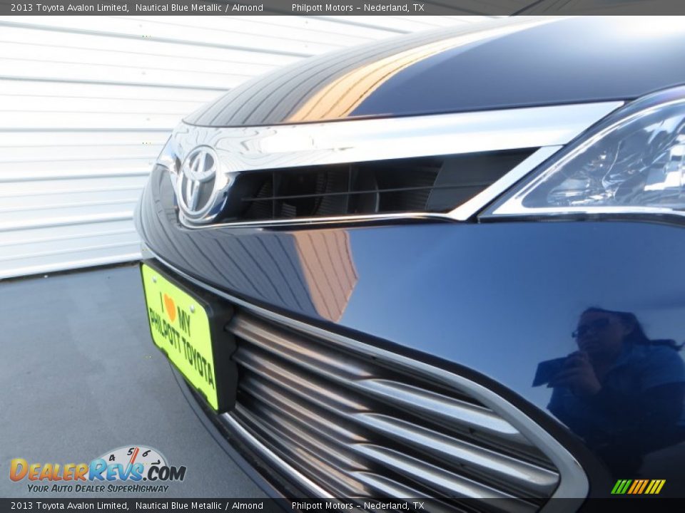 2013 Toyota Avalon Limited Nautical Blue Metallic / Almond Photo #11
