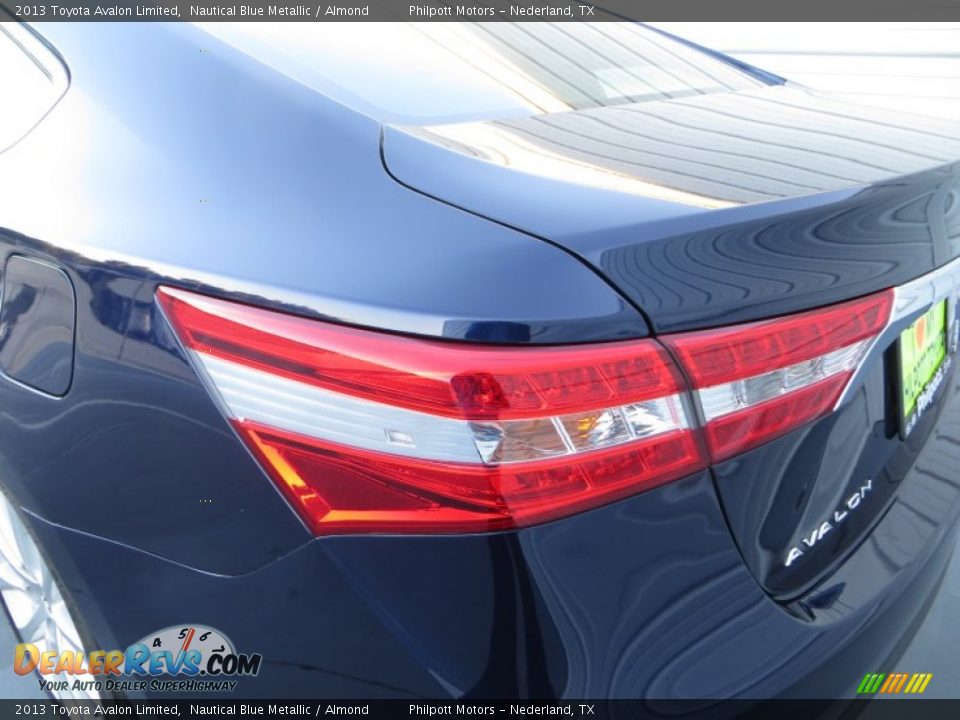2013 Toyota Avalon Limited Nautical Blue Metallic / Almond Photo #13
