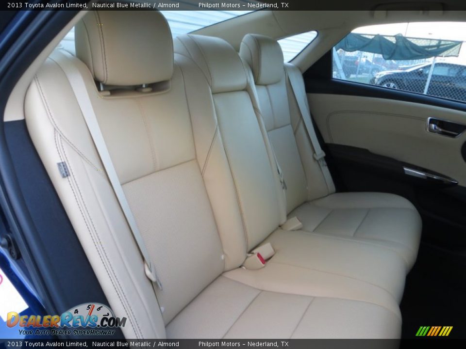 2013 Toyota Avalon Limited Nautical Blue Metallic / Almond Photo #21