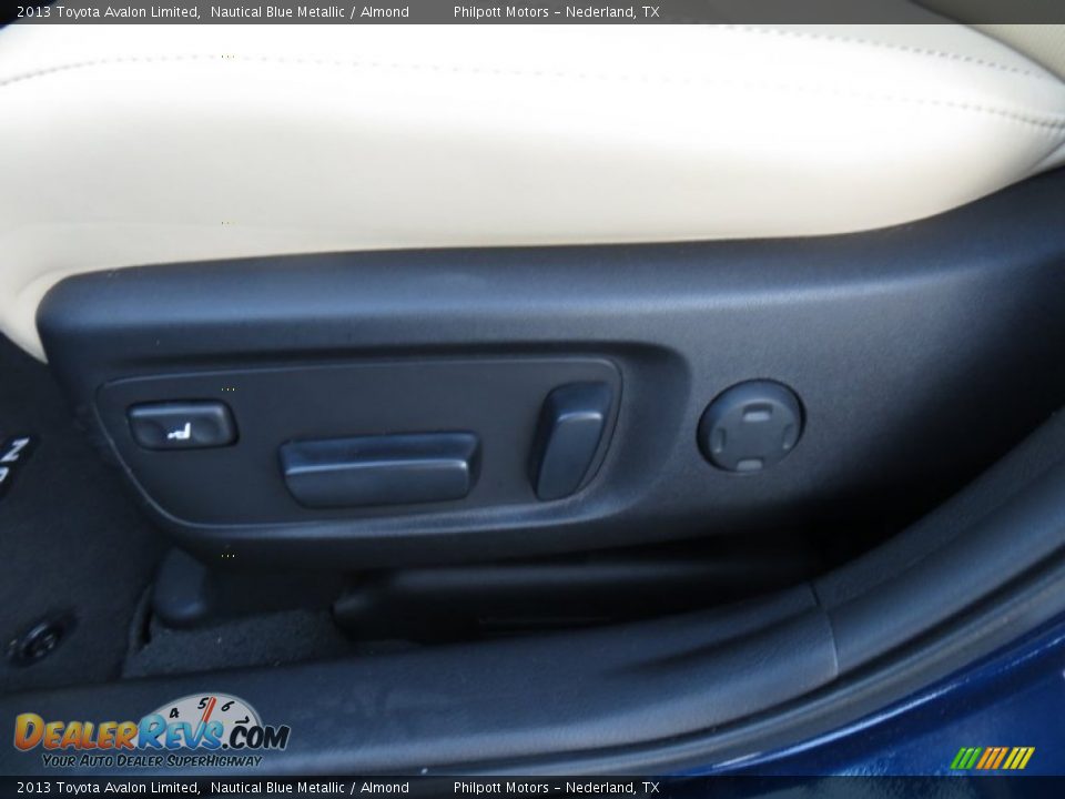 2013 Toyota Avalon Limited Nautical Blue Metallic / Almond Photo #27