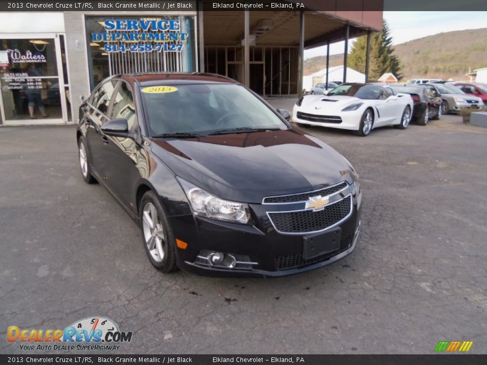 2013 Chevrolet Cruze LT/RS Black Granite Metallic / Jet Black Photo #3