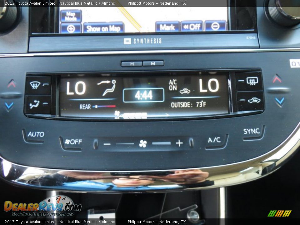 2013 Toyota Avalon Limited Nautical Blue Metallic / Almond Photo #32