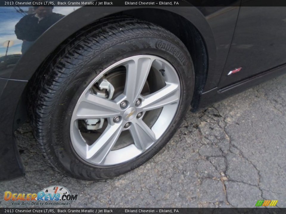 2013 Chevrolet Cruze LT/RS Black Granite Metallic / Jet Black Photo #6