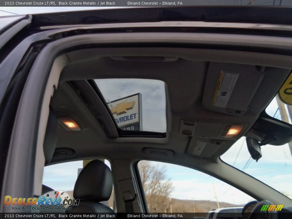 2013 Chevrolet Cruze LT/RS Black Granite Metallic / Jet Black Photo #13