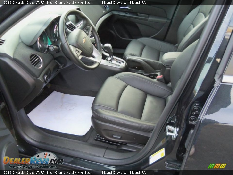 2013 Chevrolet Cruze LT/RS Black Granite Metallic / Jet Black Photo #14