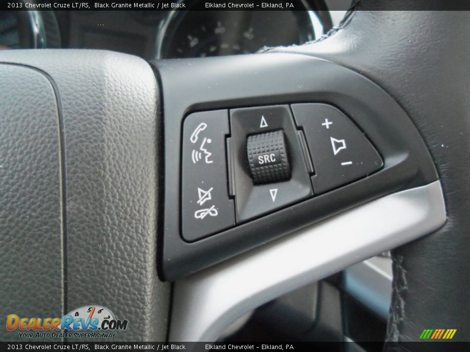 2013 Chevrolet Cruze LT/RS Black Granite Metallic / Jet Black Photo #17