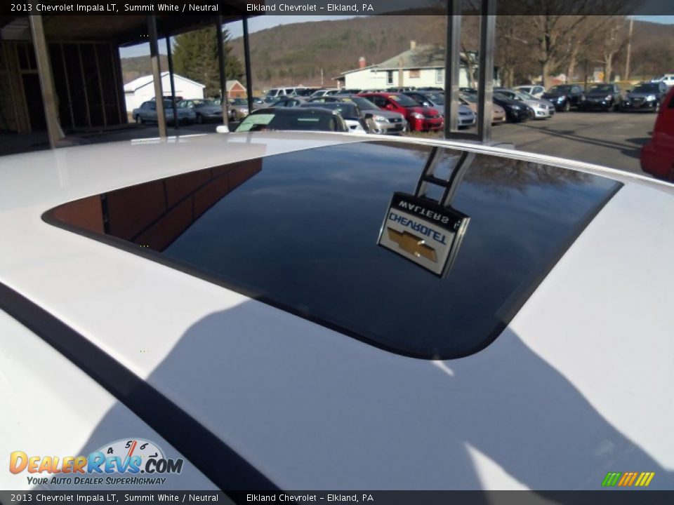 2013 Chevrolet Impala LT Summit White / Neutral Photo #11