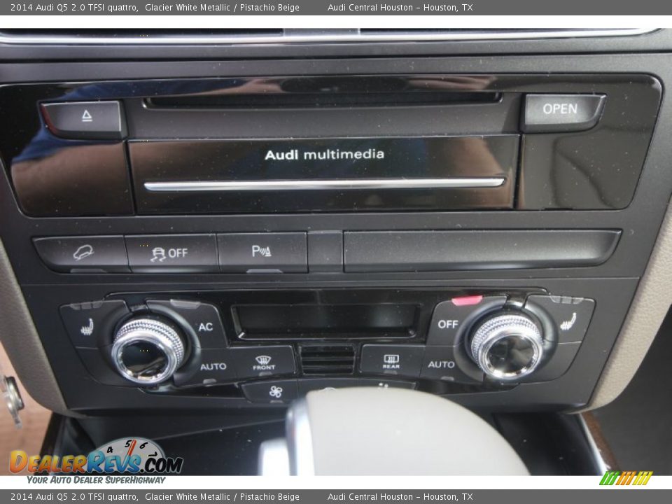 2014 Audi Q5 2.0 TFSI quattro Glacier White Metallic / Pistachio Beige Photo #15
