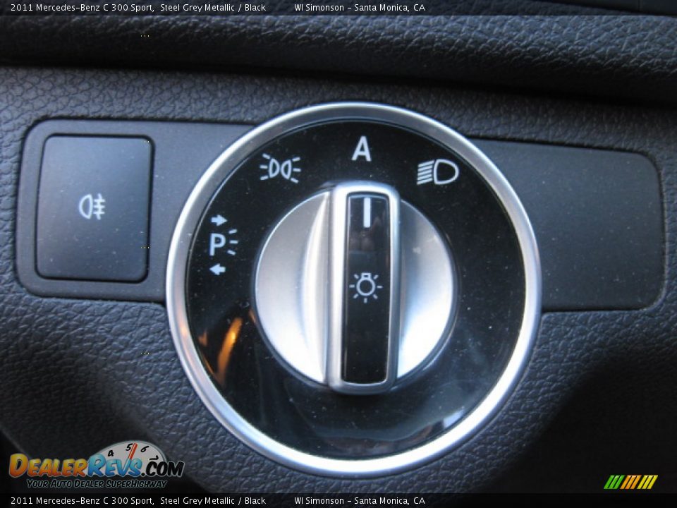 2011 Mercedes-Benz C 300 Sport Steel Grey Metallic / Black Photo #9
