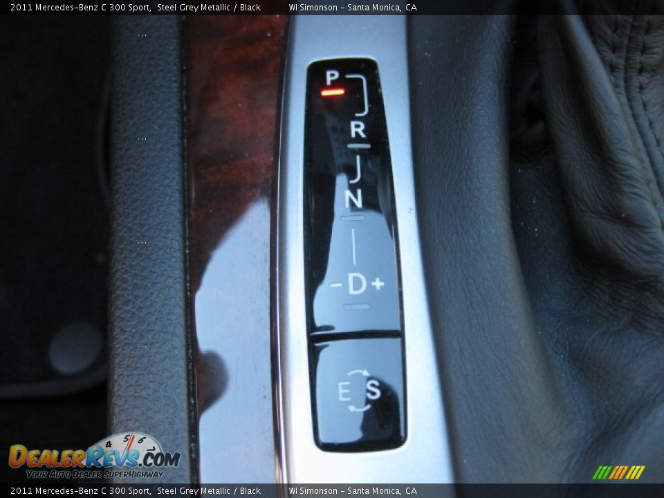 2011 Mercedes-Benz C 300 Sport Steel Grey Metallic / Black Photo #12