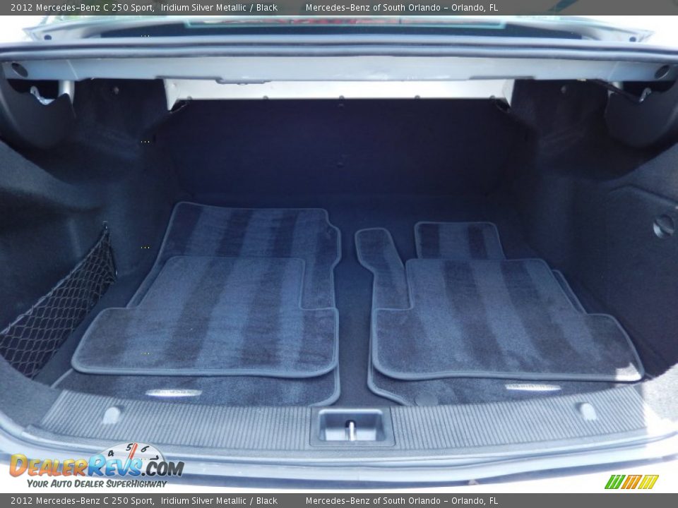 2012 Mercedes-Benz C 250 Sport Iridium Silver Metallic / Black Photo #10