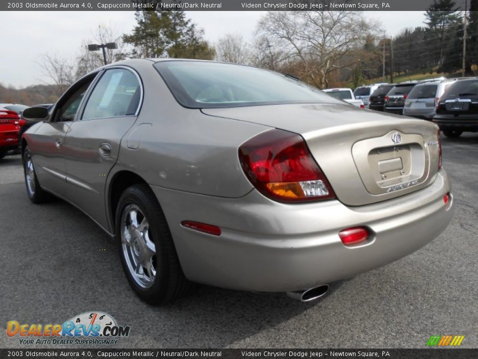 2003 Oldsmobile Aurora 4.0 Cappuccino Metallic / Neutral/Dark Neutral Photo #5