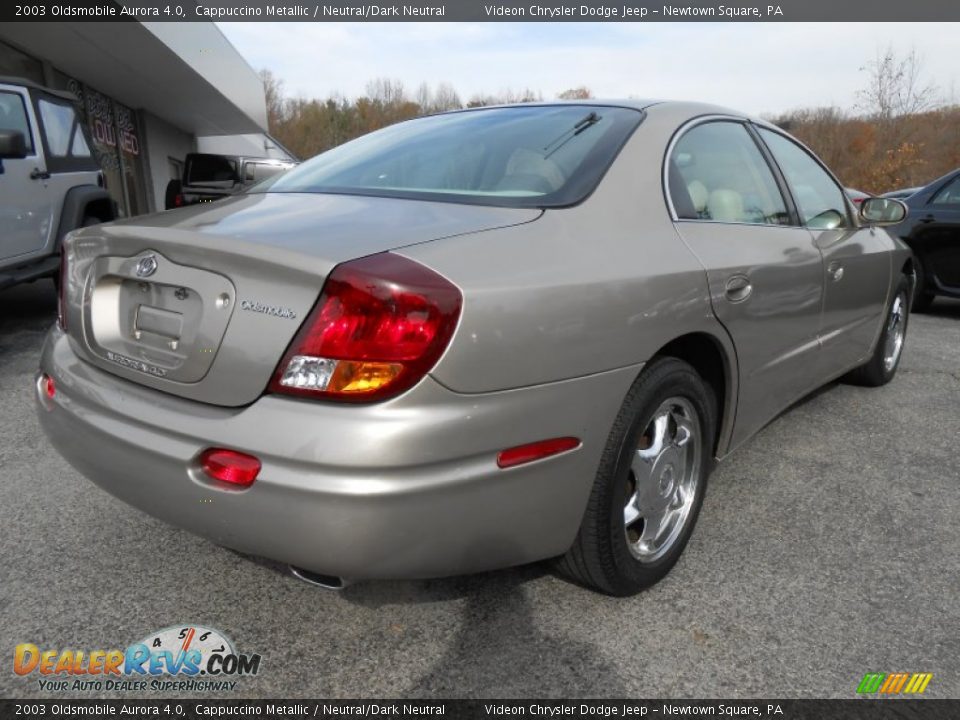 2003 Oldsmobile Aurora 4.0 Cappuccino Metallic / Neutral/Dark Neutral Photo #7