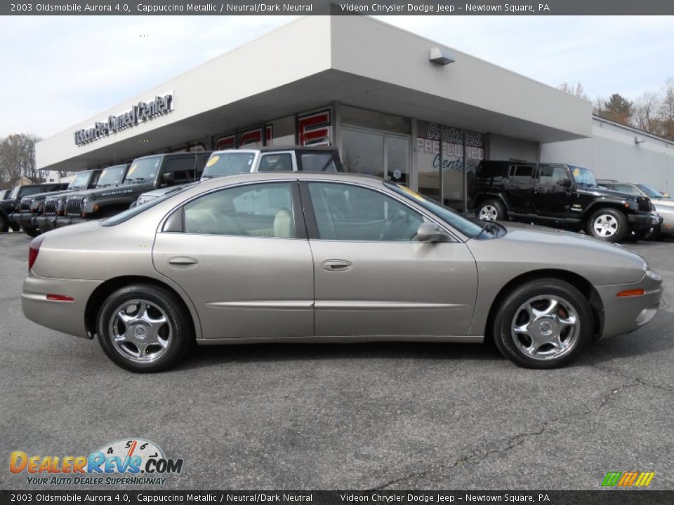 2003 Oldsmobile Aurora 4.0 Cappuccino Metallic / Neutral/Dark Neutral Photo #8