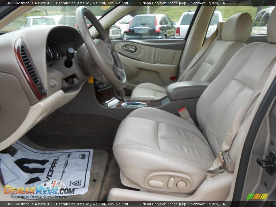 2003 Oldsmobile Aurora 4.0 Cappuccino Metallic / Neutral/Dark Neutral Photo #10