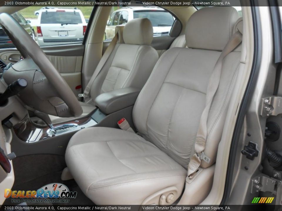 2003 Oldsmobile Aurora 4.0 Cappuccino Metallic / Neutral/Dark Neutral Photo #11