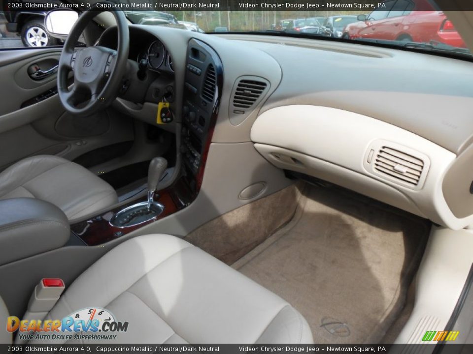 2003 Oldsmobile Aurora 4.0 Cappuccino Metallic / Neutral/Dark Neutral Photo #12