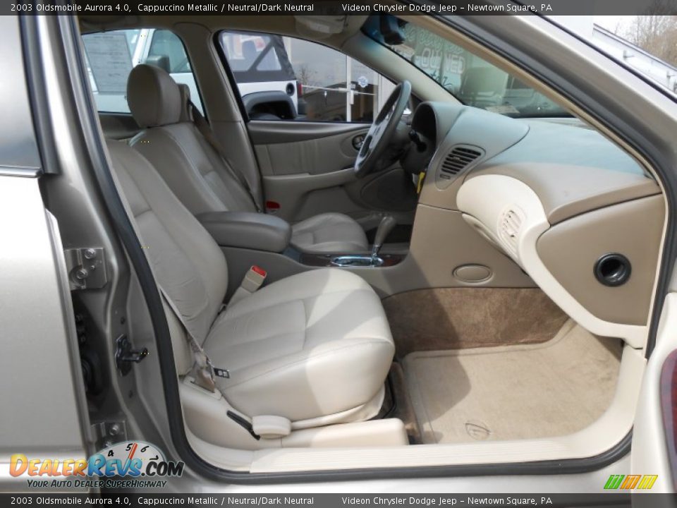 2003 Oldsmobile Aurora 4.0 Cappuccino Metallic / Neutral/Dark Neutral Photo #13