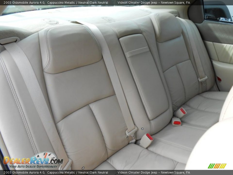 Rear Seat of 2003 Oldsmobile Aurora 4.0 Photo #15