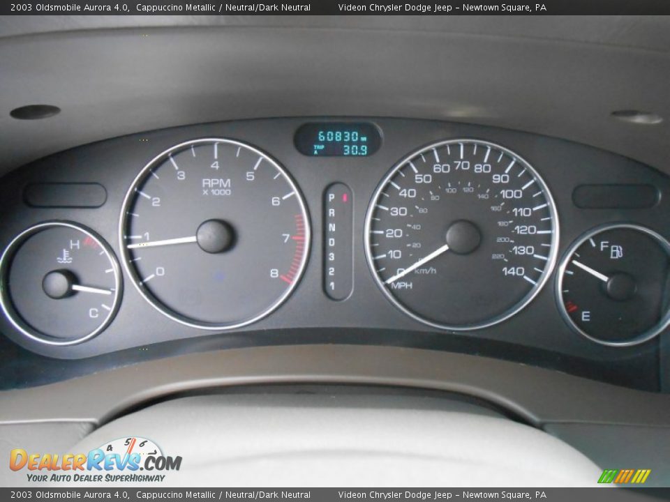 2003 Oldsmobile Aurora 4.0 Gauges Photo #25